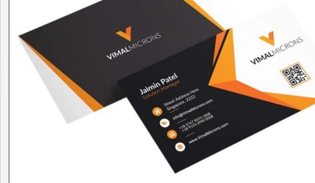 Business card design